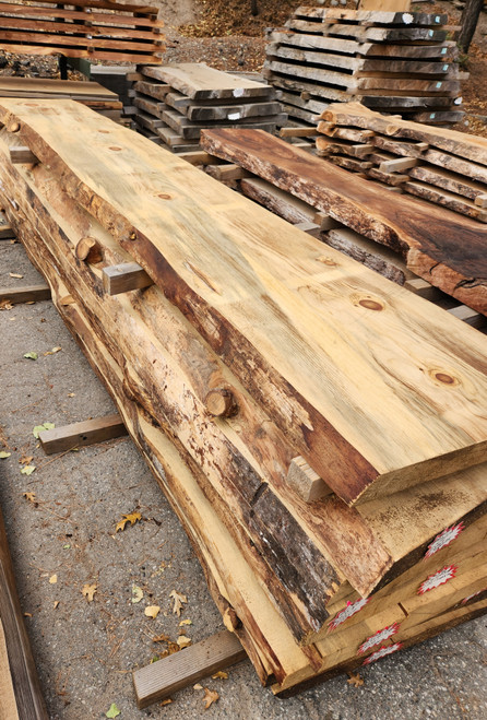 Blue-Stain Pine Slabs